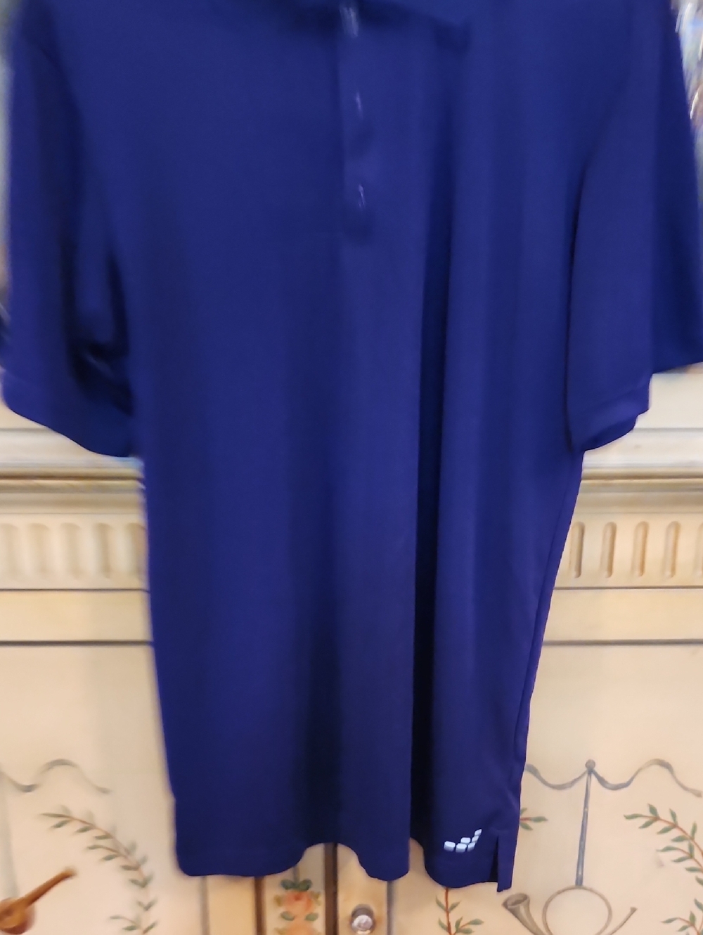 bcg Men's Purple Short-Sleeve Polo